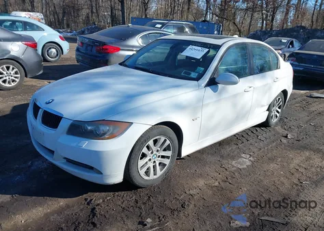 2007 BMW 328Xi z USA, uszkodzony, nr VIN WBAVC93567K034707